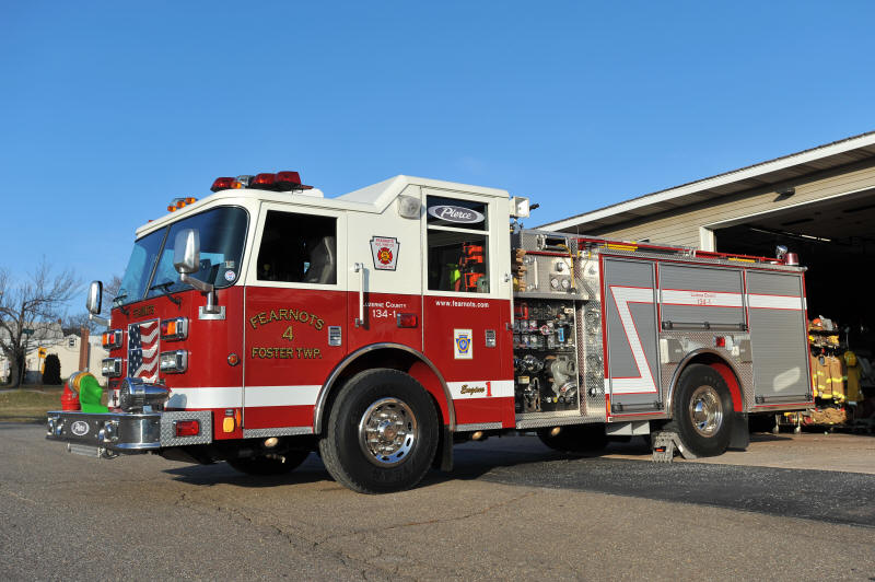 Engine 1 – 2004 Pierce Contender – Fearnots Volunteer Fire Company